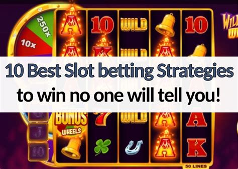 online slots betting strategies.